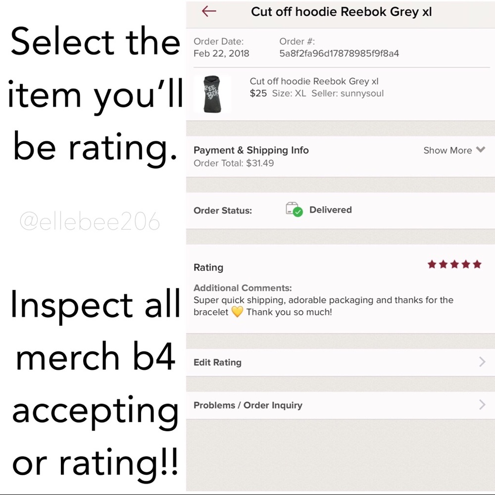 How to ACCURATELY Rate Your Seller - Picture 3 of 8